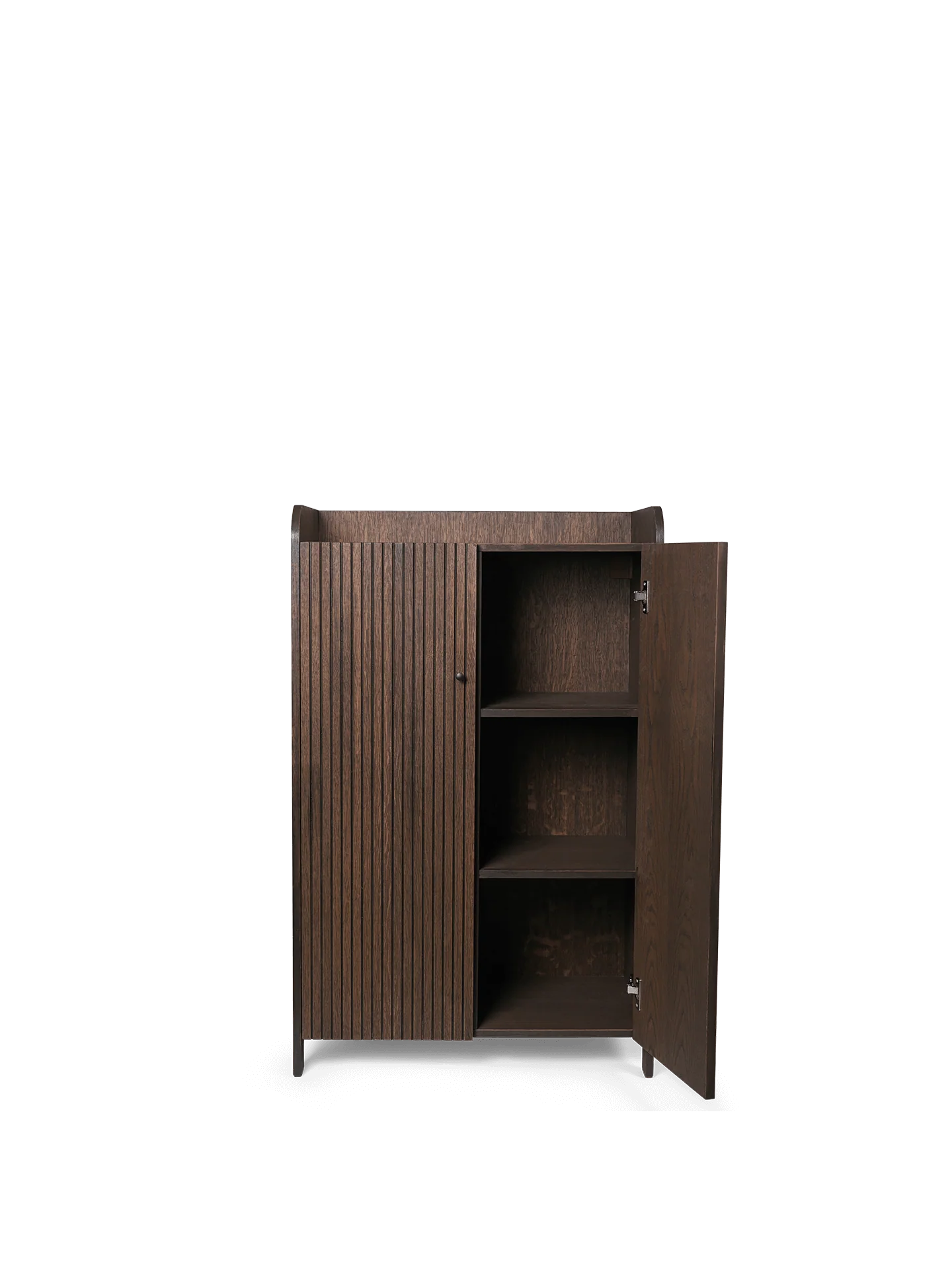 Sill Cupboard - Low - Dark Stained Oak - Image 3