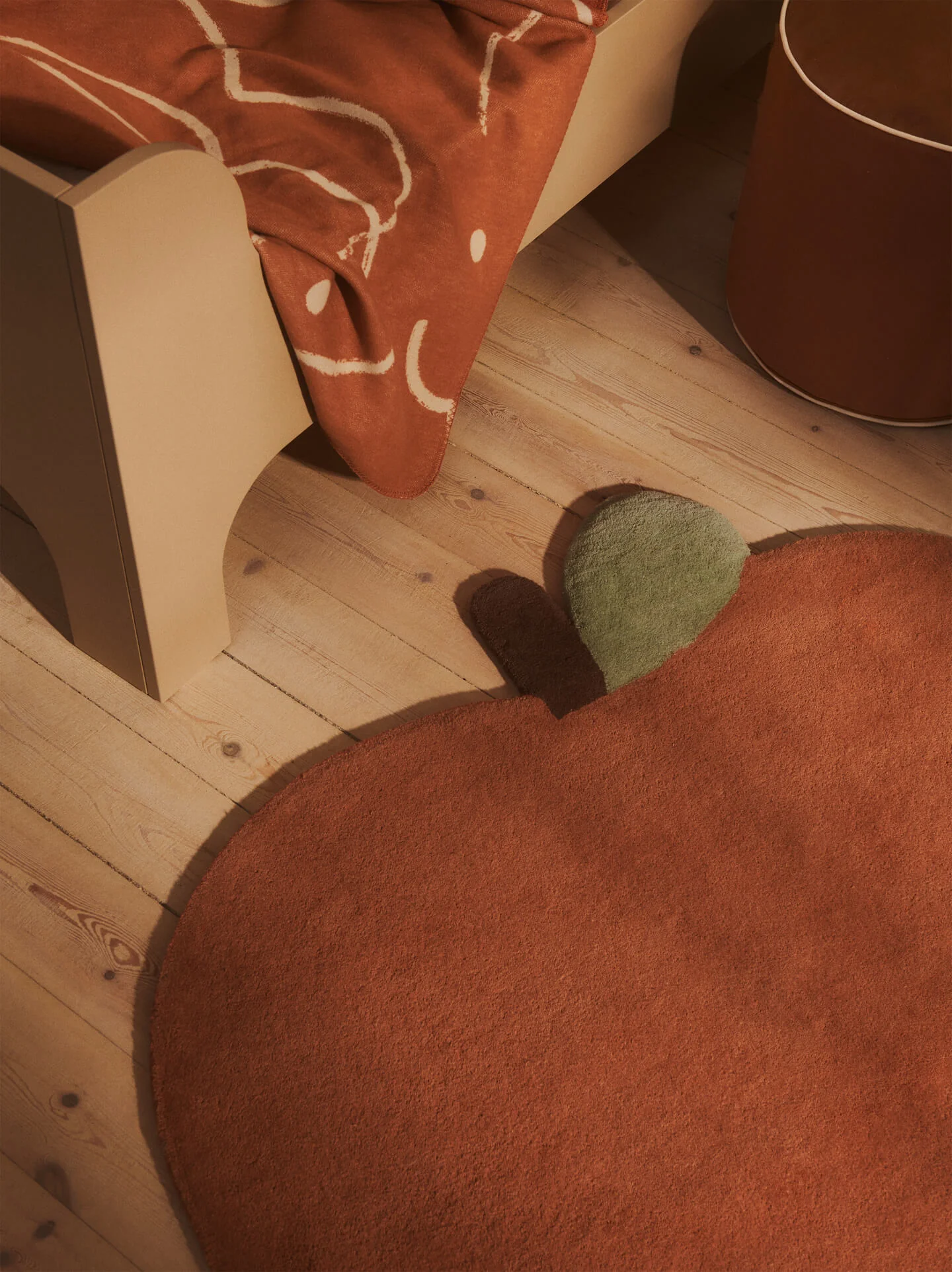 Skye Blanket - Sienna/Parchment - Image 3