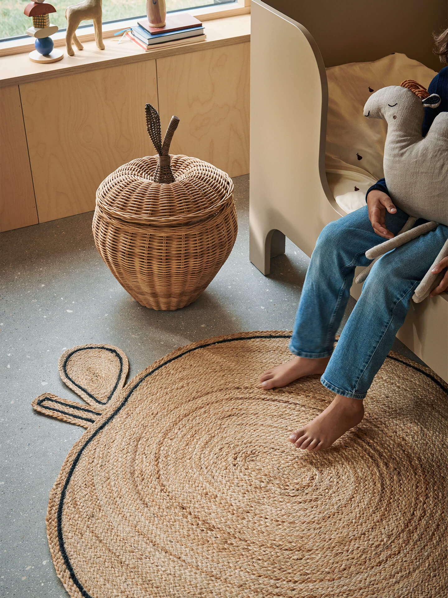Apple Braided Storage - Natural - Image 3