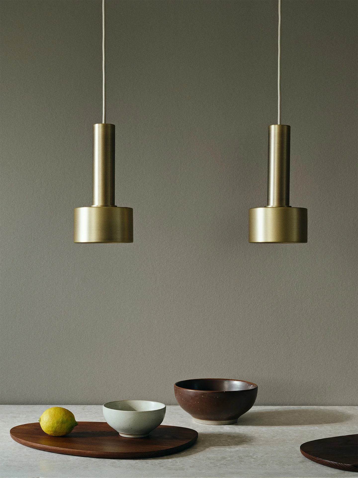 Socket Pendant High - Brass - UL - Image 2
