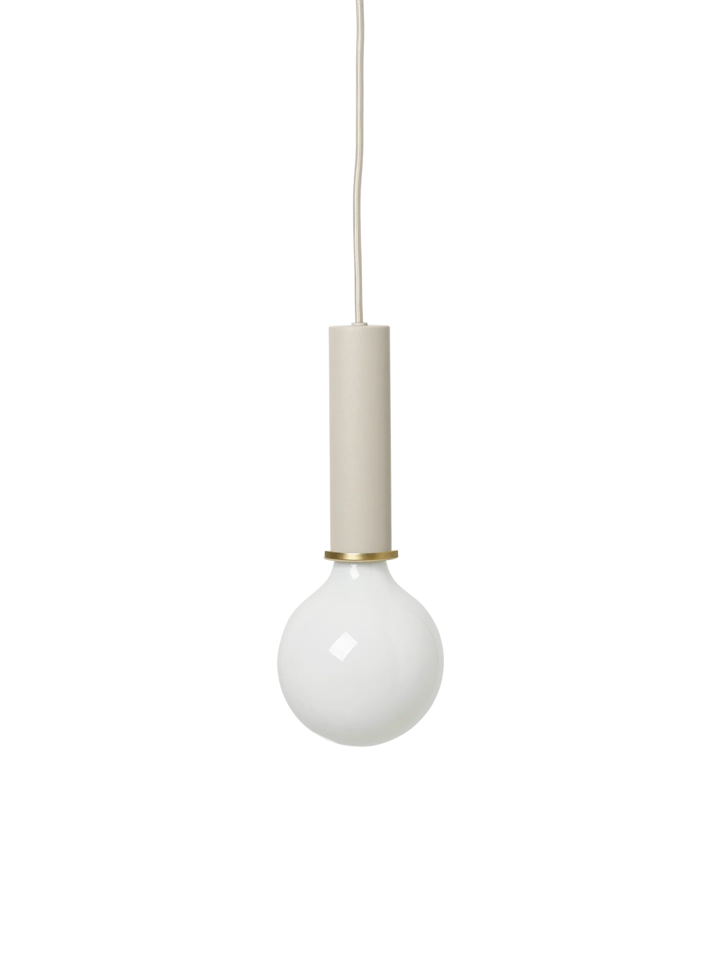 Socket Pendant High - Light Grey - UL