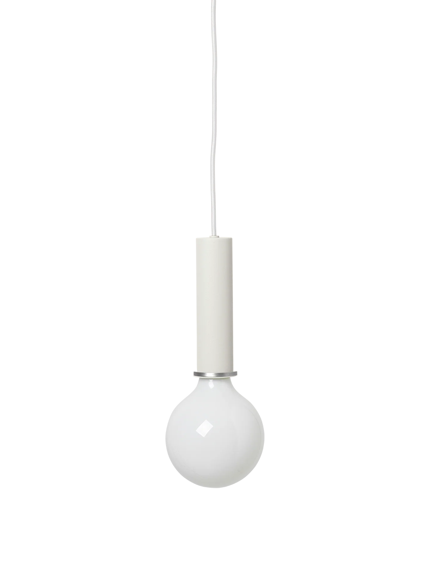 Socket Pendant High - White - UL