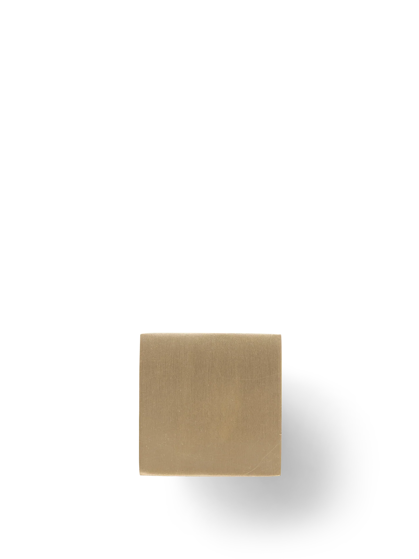 Square Hook - Large - Brass