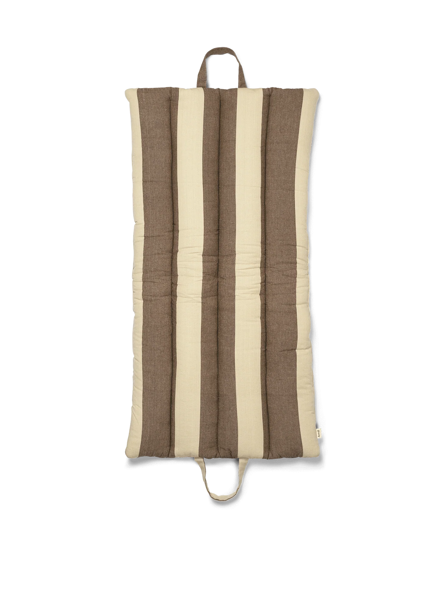 Strand Folding Mat - Carob Brown/Parchment