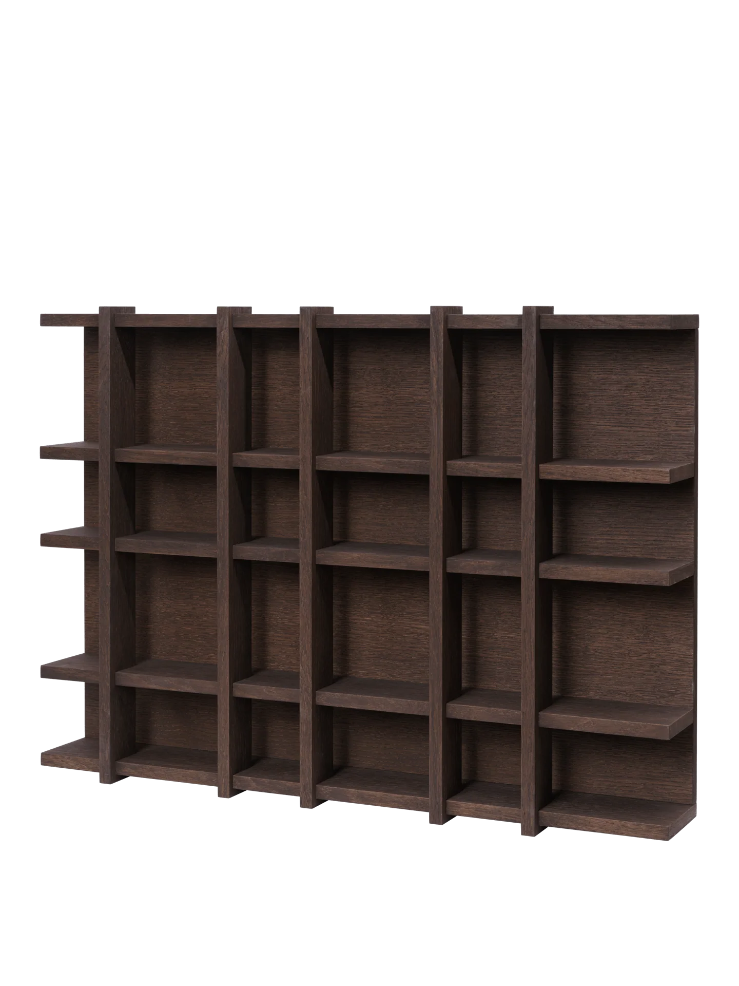 Tilem Shelf - 6x4 - Dark Stained Oak - Image 2