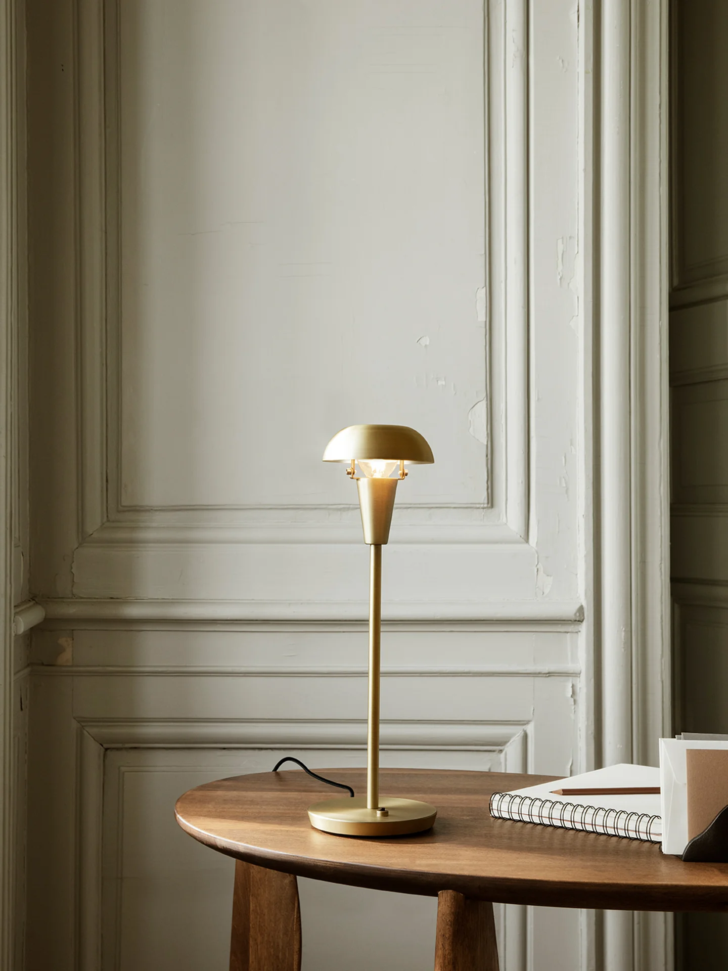 Tiny Table Lamp - Brass - UL - Image 2