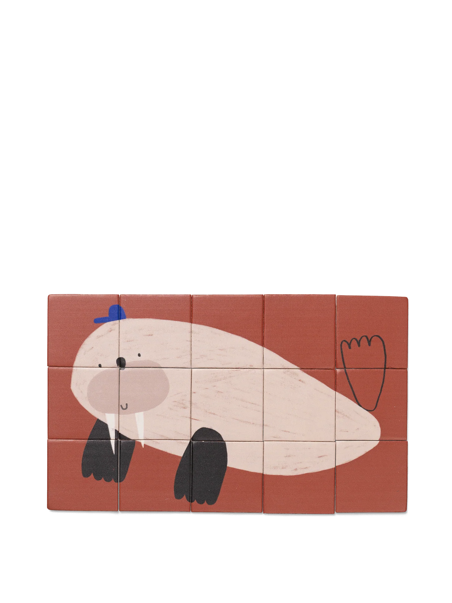 Two-Sided Puzzle - Walrus/Horse - Image 3