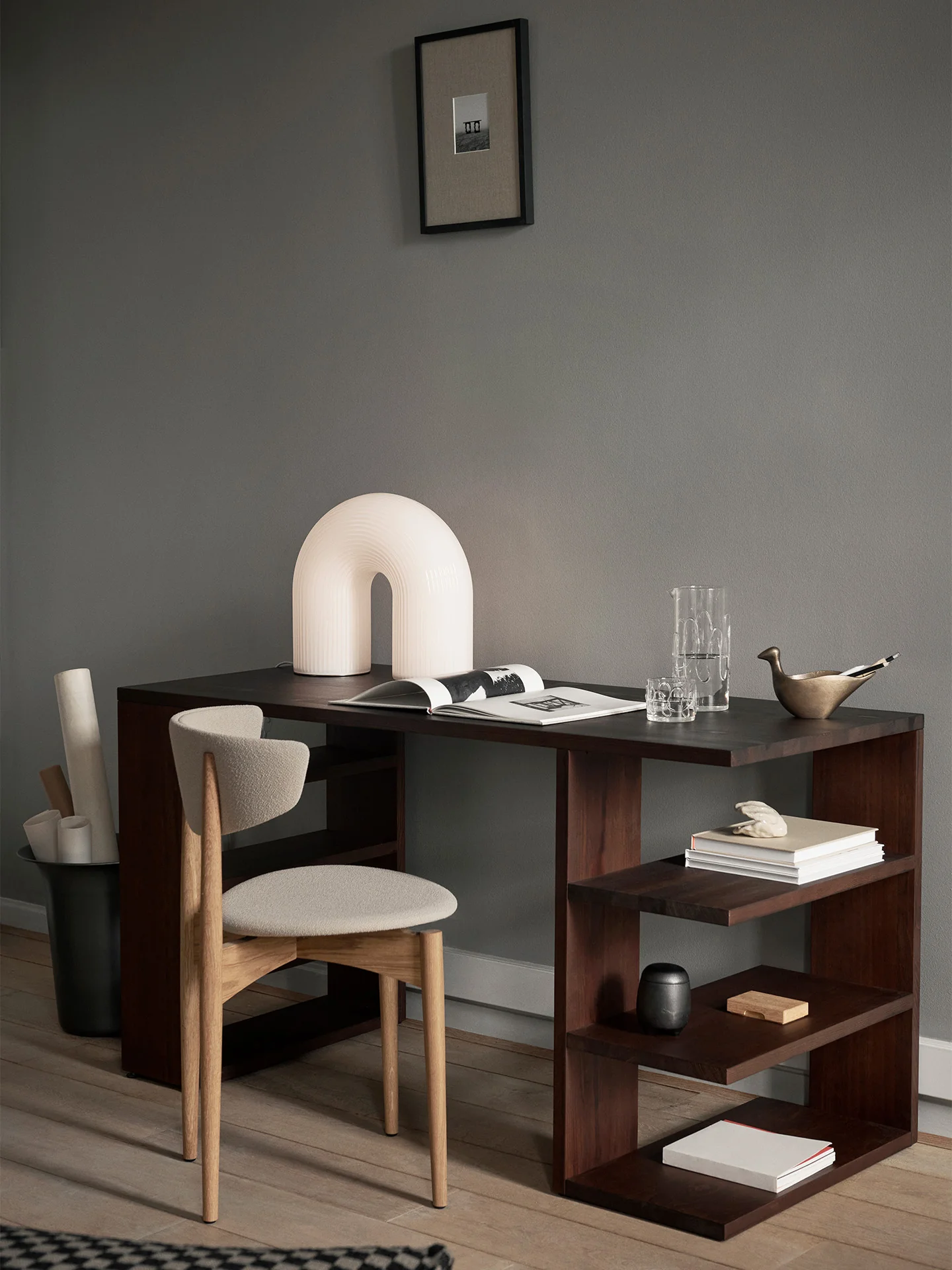 Vuelta Floor Lamp - White - UL - Image 4